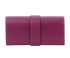 Medor 23 Clutch in Tadelakt Anemone, back view